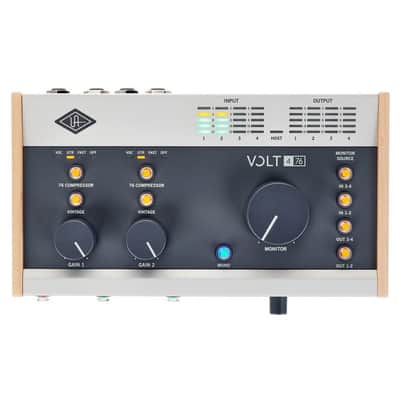 Universal Audio Volt 476 | 4-in/4-out USB 2.0 Audio/MIDI Interface. New with Full Warranty! image 12