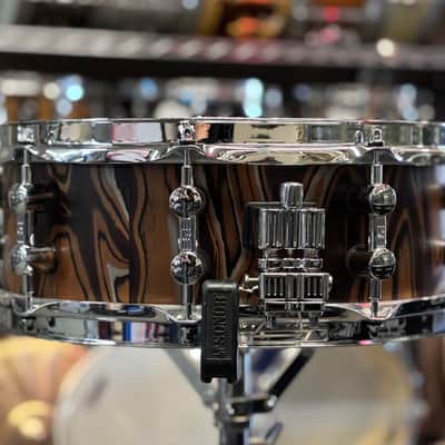 Sonor 14X5 Prolite Elder Satin Tree Snare Drum image 4