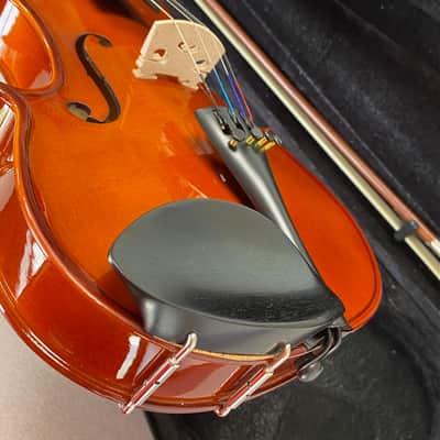 Oxford Violin Outfit **Comes fully set up and ready to play!** includes: Violin, Brazilwood Bow, and Arrow Shaped Case, 4/4 (Full) Size image 1