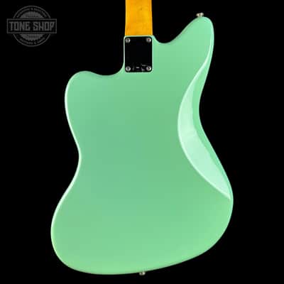 Used 2016 Fender Classic 60s Jazzmaster Lacquer Surf Green w/case TSU25375 image 9