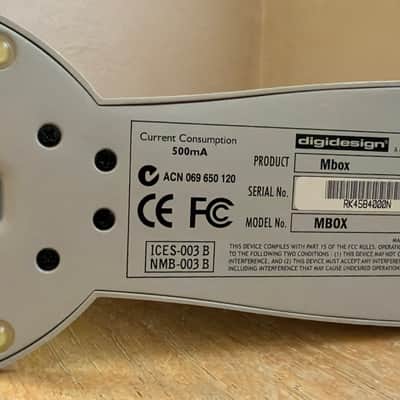 Digidesign MBox USB Audio Interface 2002 - 2005 - Light Blue image 4