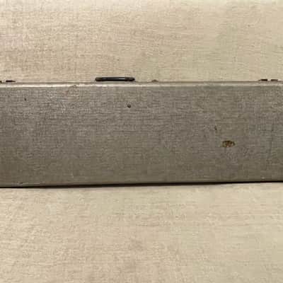1966-1969 Fender USA Left Hand Lefty Mustang / Musicmaster Bass Case Silver Tweed - Extremely Rare CASE ONLY image 9