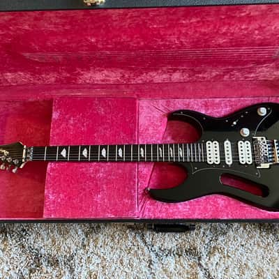 Ibanez Black/White JEM 7PBK image 1