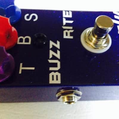 Esterly Buzz Rite Germanium Mosrite Style Fuzz 2015 Candy Sapphire image 3