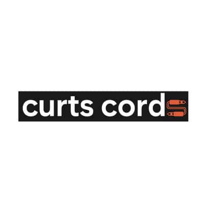 Curts Cords 18' Mogami Gold Guitar/Instrument cable with 1/4" Neutrik Gold Angle to Straight Plugs image 6