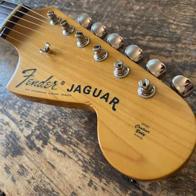 Fender Japan Very Clean 1993 Jaguar '66 Reissue MIJ N-Serial Grunge Era Three Tone Sunburst image 10