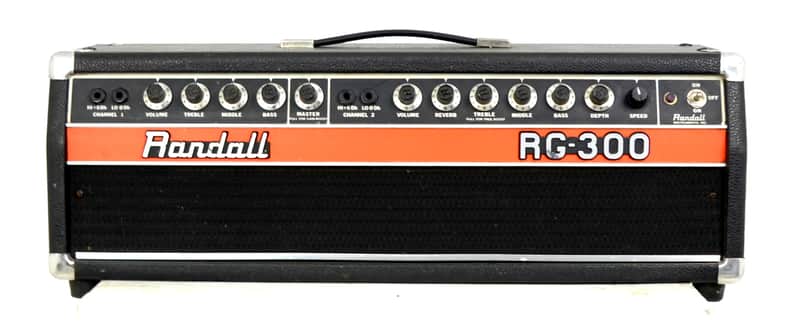 Randall Commander RG 300 Guitar Head 1970s - Black image 1