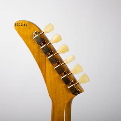 Gibson Custom 1958 Korina Explorer Black Pickguard, Natural | Demo image 6