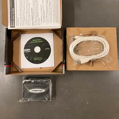M-Audio MidiSport 2x2 Anniversary Edition USB MIDI Interface 2010s - Black Bild 3