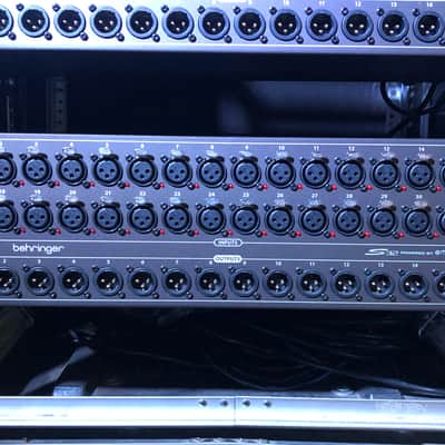 Behringer S32 Digital Snake IO Box 32 Preamps 16 Outputs image 1