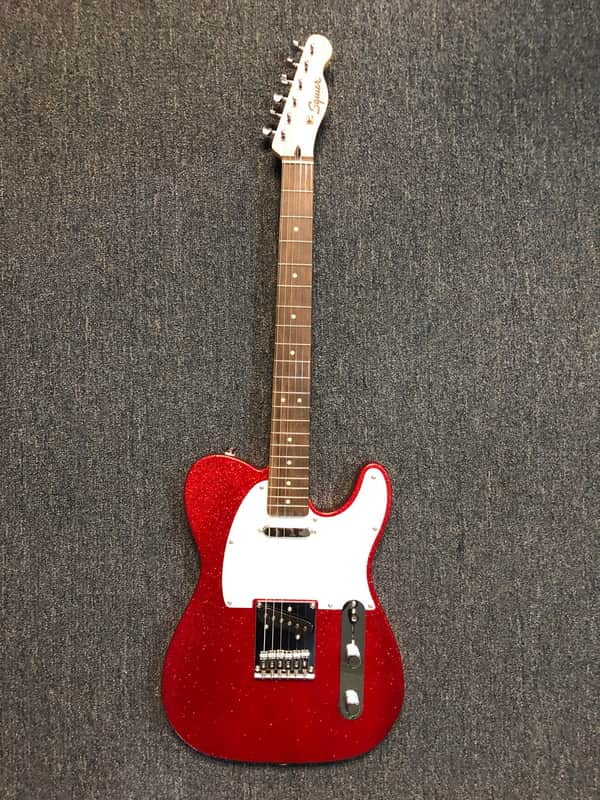 Squier Limited-Edition Bullet Telecaster Red Sparkle image 1