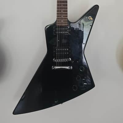 Gibson Explorer 1993 - Black w/black pickguard image 1