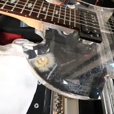 B.C. Rich Mockingbird Acrylic Limited Edition Electric Guitar Clear image 21