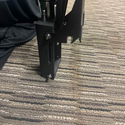Unused DW DWCP5500TD 5000 Series Delta II Heavy Duty Double-Braced Rotating 2-Leg Hi-Hat Stand 2020s - Chrome image 3