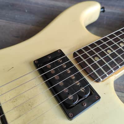 1984 Kramer Japan Pacer Imperial HH Electric Guitar w/Floyd Rose (White) image 4