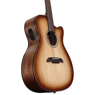 Alvarez AF60ce Artist Folk Size Shadowburst Solid Top Acoustic Electric Guitar Bild 4