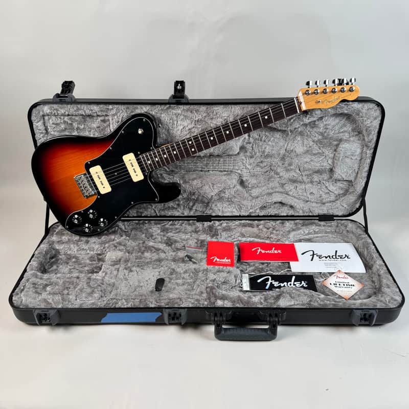 2016 Fender Telecaster Deluxe Sunburst (changed guard/pups)