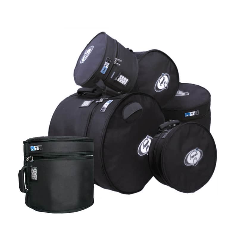 Drum Bag Set Protection Racket Rock Fusion Size Cases Six Piece image 1