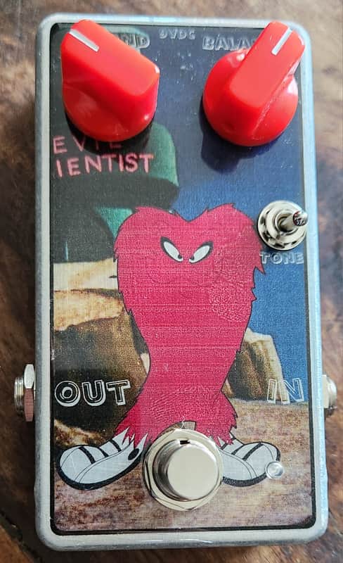 NEW! Hunter Pedals Red Furry Monster Fuzz (Univox Superfuzz Clone) 2026 Canada image 1