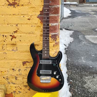 Sixties MIJ Teisco Excetro Harley-1 Set neck Guitar, Japanese