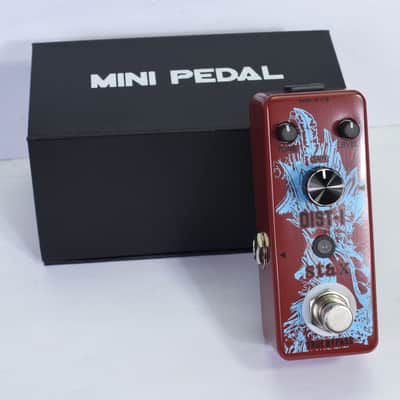 STAX LEF-301A DIST-I Distortion Pedal True Bypass Mini Metal Guitar Effect Stompbox--Shipped from Irvine Warehouse in California by USPS image 6
