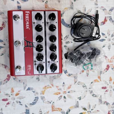Friedman IR-J Jake E. Lee Signature Dual Tube Preamp 2024 - Present - Red / White image 7