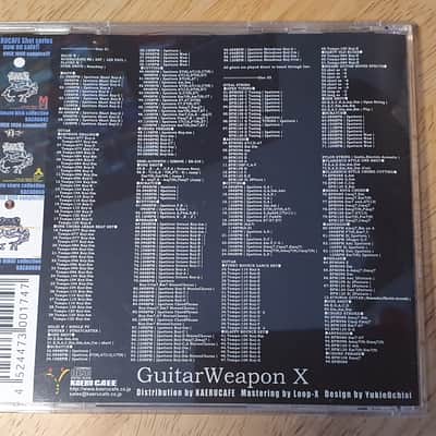 Kaeru Cafe Steel Blue / Guitar Weapon X Sampling CD image 3