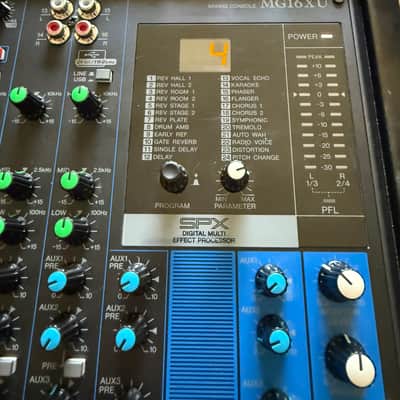 Yamaha MG16XU 16 Channel Analog Mixer 2016 image 3
