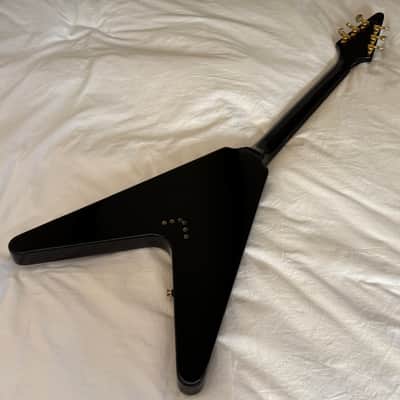 Vintage 2006 Epiphone '58 Flying V - Ebony - Made in Korea (MIK) - Free Pro Setup image 13