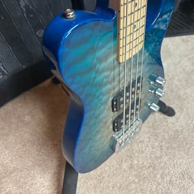 G&L USA Custom Shop ASAT 2018 Aquaburst image 3