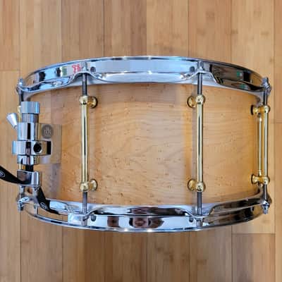 Snares - RBH Drums 6.5x14 "Prestige" Solid Birdseye Maple Snare Drum image 3