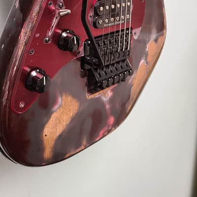 Betti Jean refinished Charvel Pro-Mod So-Cal Style 1 HH FR M Left Handed custom hand sprayed 1 of 1 image 7