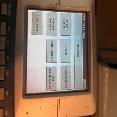 Korg PA800 2006-2011 - Blue and Silver image 13