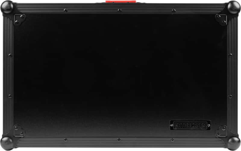 Gator G-ONYXUD-REV1 Onyx Upper Deck Flight Case for Pioneer DJ DDJ-REV1, Black-on-Black image 1