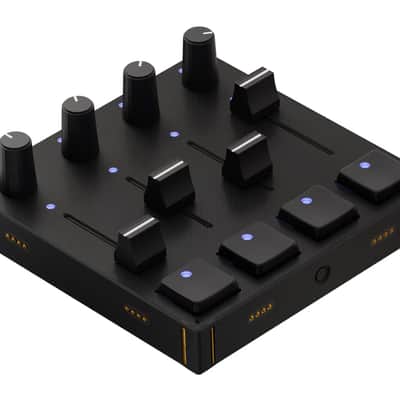 Intech Studio GRID3 PBF4 (Center-Detent) 4-Button + Pot + Fader MIDI Controller image 2