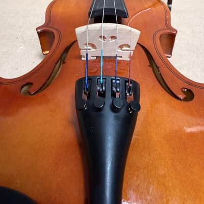 Unbranded 4/4 Full Size Violin Outfit – Used, Good Condition w/ Bow & Case image 8