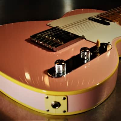 Strings & Things St. Blues Custom Bluesmaster II 1984 Shell Pink. Guitar that ruined Billy Squier image 22