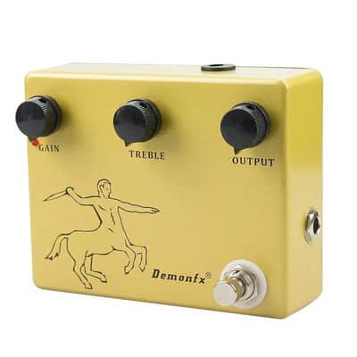 Demonfx KC Drive OVERDRIVE Guitar Effect Pedal gain/Treble controls True Bypass, FREE PICK + HOLDER+ FREE SHIP USA image 3