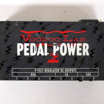 Used Voodoo Lab Pedal Power 2 Isolated Pedalboard Power Supply W/ Cables VGC image 1
