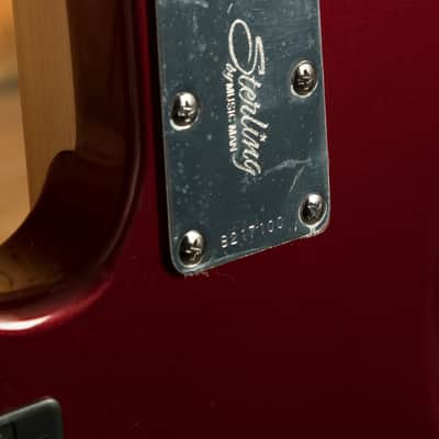 Sterling RAY4HH SUB Series StingRay HH - Candy Apple Red image 8