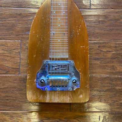Electromuse 6 string Lap Steel Eye Beam Pickup with case image 2