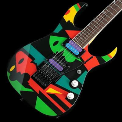Ibanez JPM100 P1 John Petrucci - RARE First-Run Japan, Multi-Color Pickups (Picasso) image 1