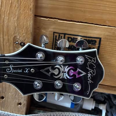 B.C. Rich Mockingbird Special X Black Electric Guitar image 12