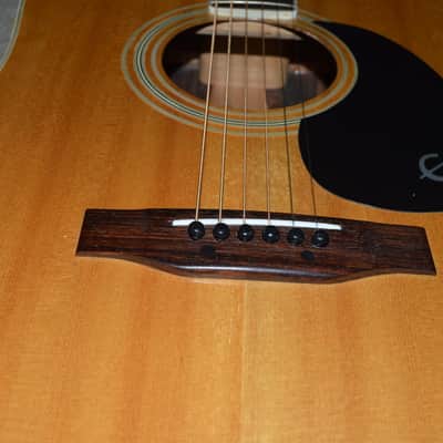 Gorgeous Vintage 1970's Epiphone Excellente FT-550 Acoustic Guitar