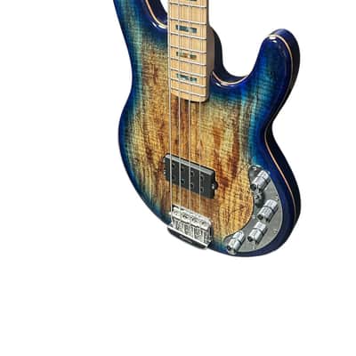 Ernie Ball Music Man 2025 BFR LTD Edition StingRay 4 H, Paua Blue/Maple 8.6 LBS #98 of 150 *IN STOCK* image 3