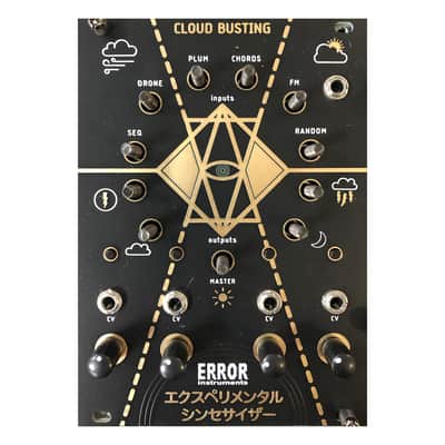 Error Instruments Cloudbusting Eurorack Synth Voice Module (Gold XP) image 1