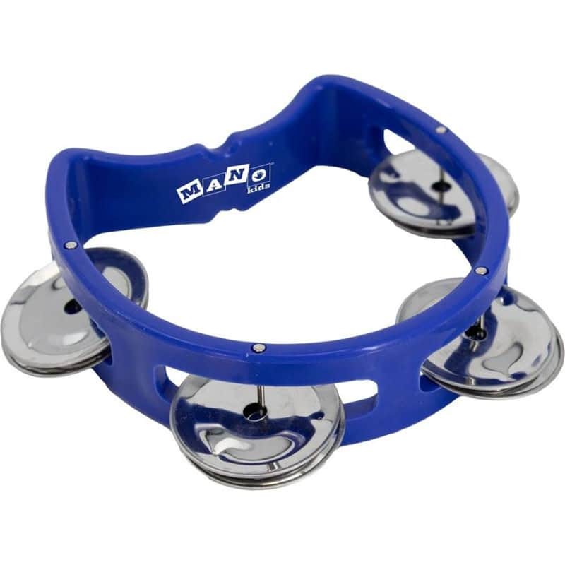 Mano Percussion MK-KT4 Kids Tambourine Blue image 1