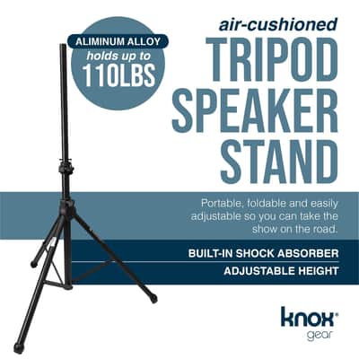 Knox Gear Tripod Air-cushion Speaker Stand (Single) image 3