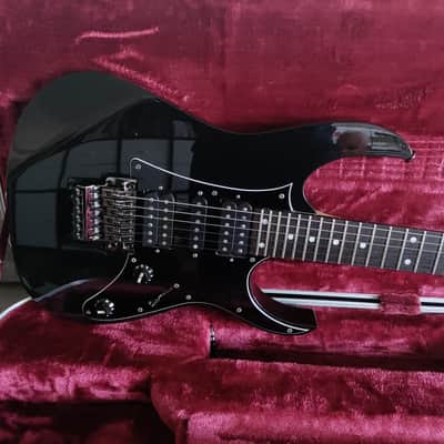 2017 Ibanez Prestige RG655 Galaxy Black w/OHSC image 2