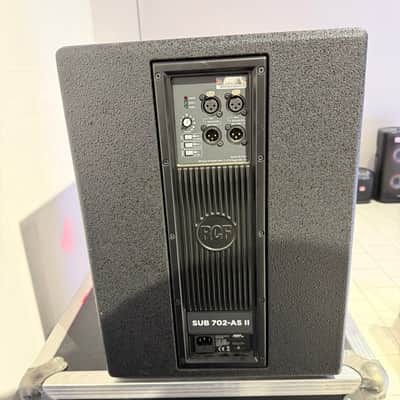 RCF SUB 702-AS II Active 1400 Watt 12” Subwoofer Speaker 2010s - Black image 3